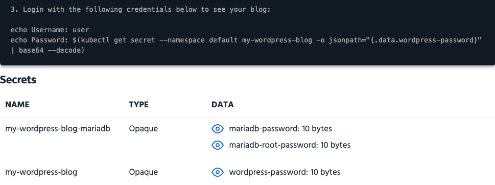 WordPress deployment notes